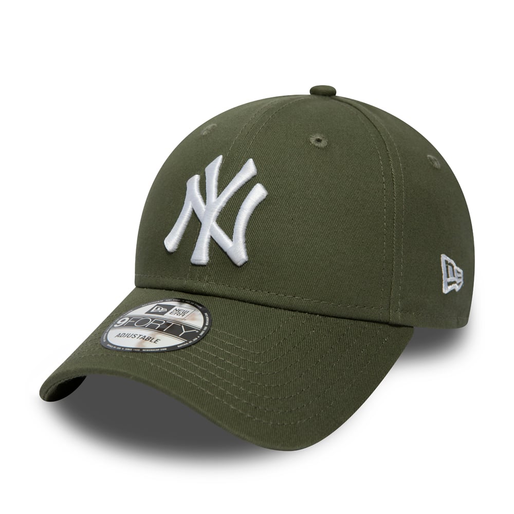 Cappellino 9FORTY Regolabile New York Yankees Essential verde khaki