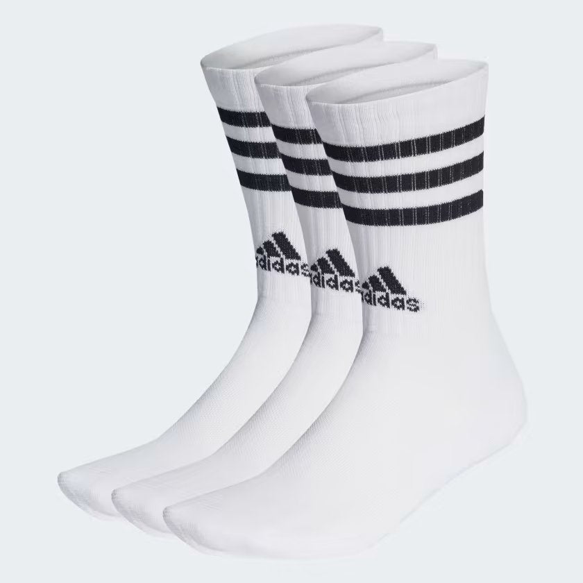 Calze 3-Stripes Cushioned White