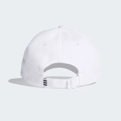 Cappellino baseball 3-Stripes twill bianco