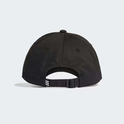 Cappellino baseball 3-Stripes twill nero