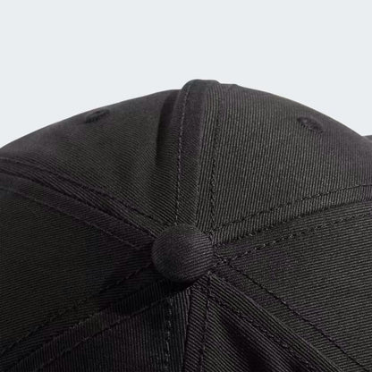 Cappellino baseball 3-Stripes twill nero