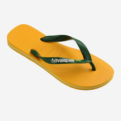 Havaianas Brasil Logo Pop Yellow