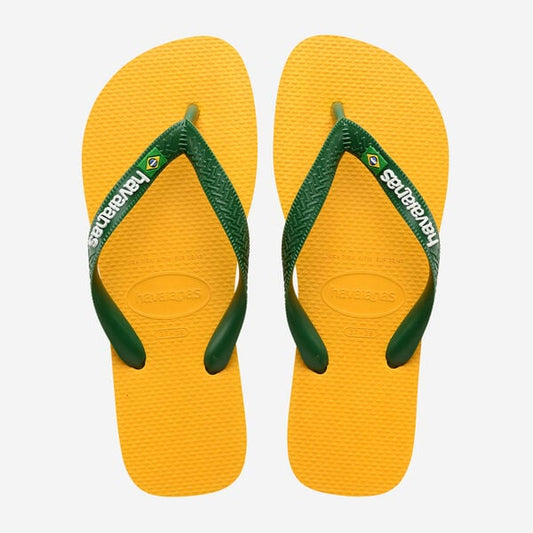 Havaianas Brasil Logo Pop Yellow