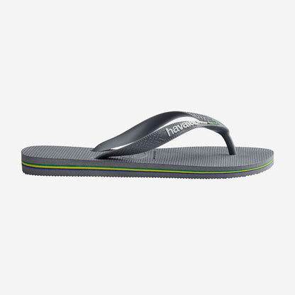 Havaianas Brasil Logo Steel Grey