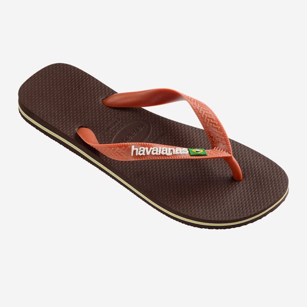 Havaianas Brasil Logo marrone