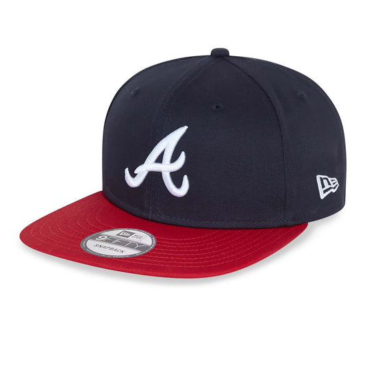 Cappellino 9FIFTY Snapback Atlanta Braves MLB Essential Blu Navy