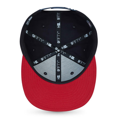 Cappellino 9FIFTY Snapback Atlanta Braves MLB Essential Blu Navy