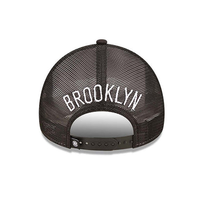 Cappellino A-Frame Trucker Block Brooklyn Nets Team Color bianco