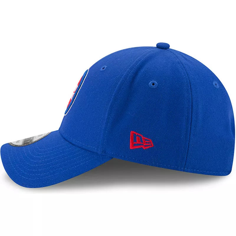 Cappellino visiera curva blu regolabile 9FORTY The League di Detroit Pistons NBA