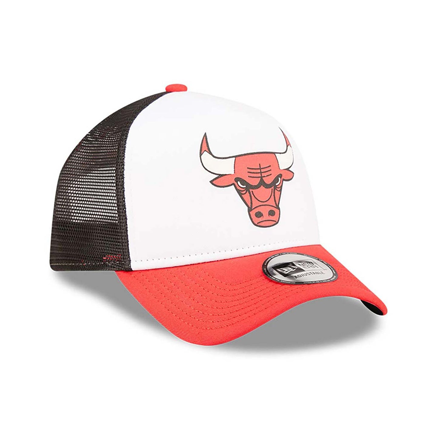 Cappellino A-Frame Trucker Chicago Bulls Team Color Block bianco