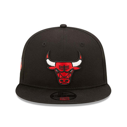Cappellino 9FIFTY Snapback Chicago Bulls Team Patch Nero