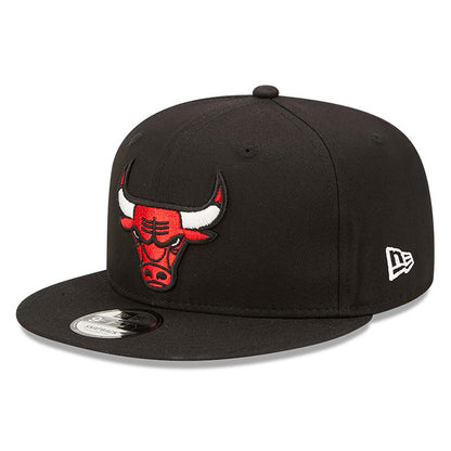 Cappellino 9FIFTY Snapback Chicago Bulls Team Patch Nero
