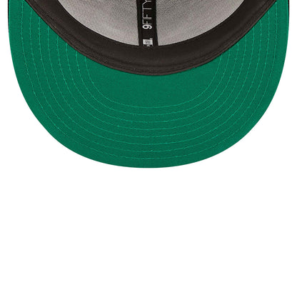 Cappellino 9FIFTY Snapback Chicago Bulls Team Patch Nero