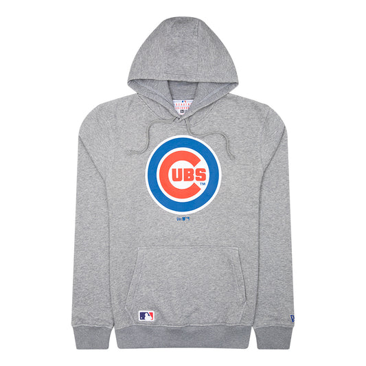 Felpa con cappuccio Chicago Cubs MLB Team Logo grigia