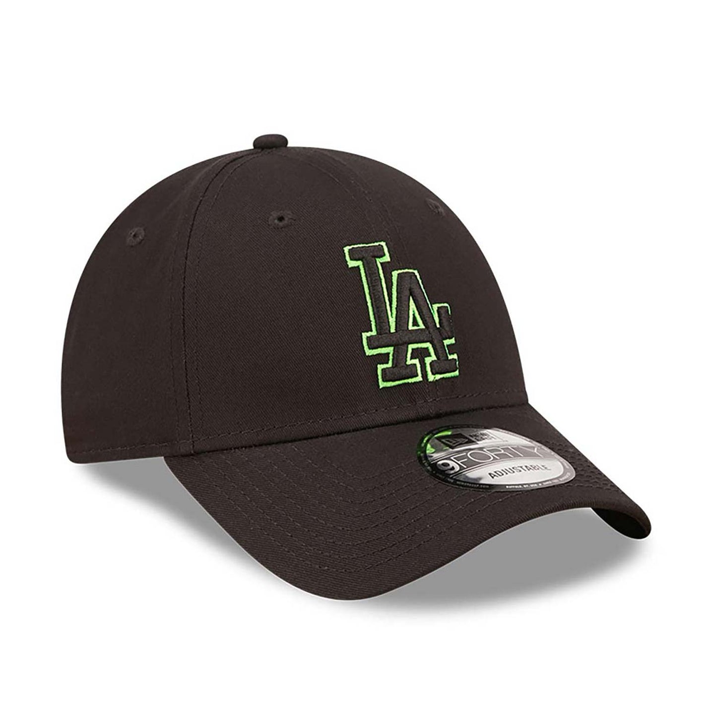 Cappellino 9FORTY Regolabile LA Lakers Neon Outline Nero