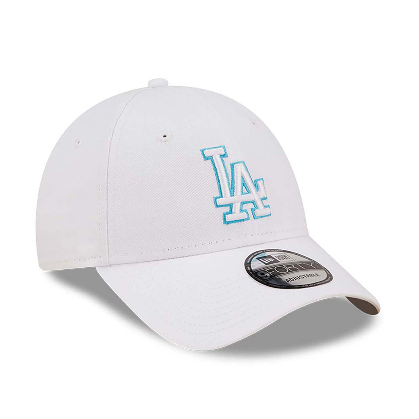 Cappellino 9FORTY Regolabile LA Lakers Neon Outline Bianco