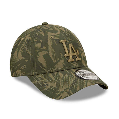 Cappellino 9FORTY Regolabile LA Dodgers Painted Verde