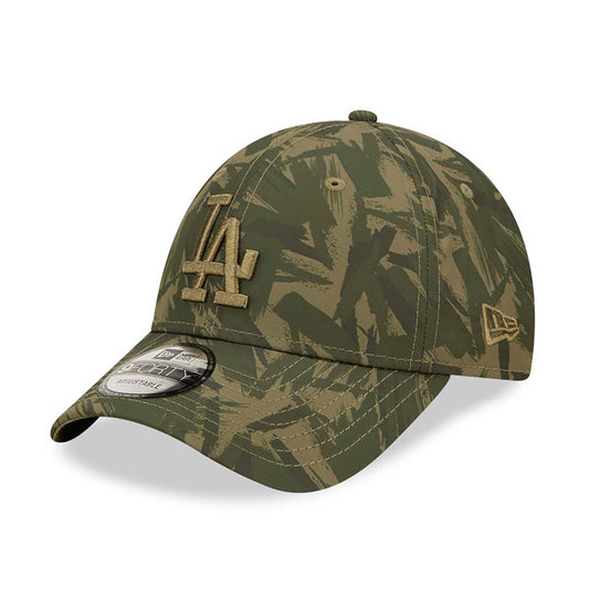 Cappellino 9FORTY Regolabile LA Dodgers Painted Verde
