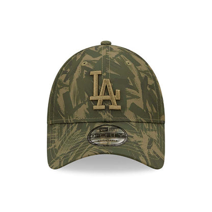 Cappellino 9FORTY Regolabile LA Dodgers Painted Verde
