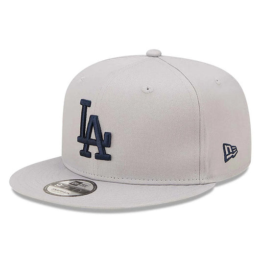 Cappellino 9FIFTY Snapback LA Dodgers Team Side Patch Grigio