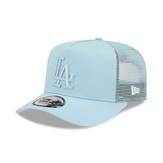 Cappellino A-Frame Trucker LA Dodgers Tonal Mesh Azzurro