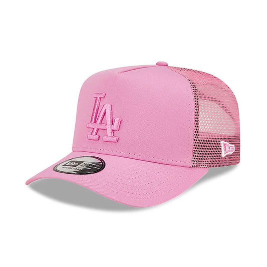 Cappellino A-Frame Trucker LA Dodgers Tonal Mesh Rosa