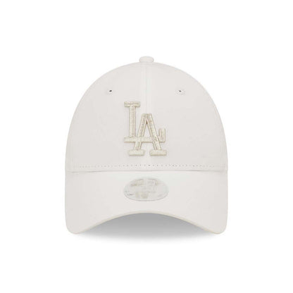 Cappellino 9FORTY Regolabile LA Dodgers Metallic Logo Donna Bianco
