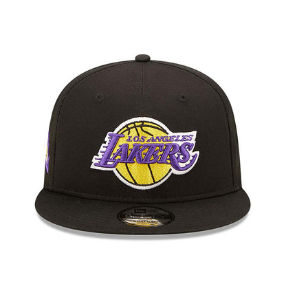 Cappellino 9FIFTY Snapback LA Lakers Team Side Patch Nero