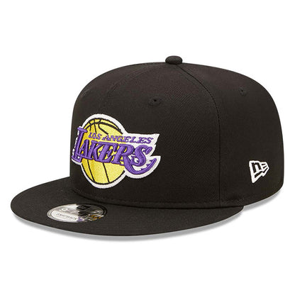 Cappellino 9FIFTY Snapback LA Lakers Team Side Patch Nero