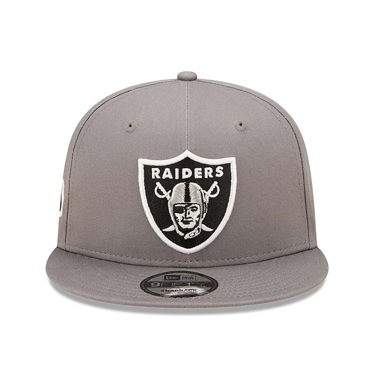 Cappellino 9FIFTY Snapback Las Vegas Raiders Team Patch Grigio