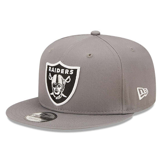 Cappellino 9FIFTY Snapback Las Vegas Raiders Team Patch Grigio