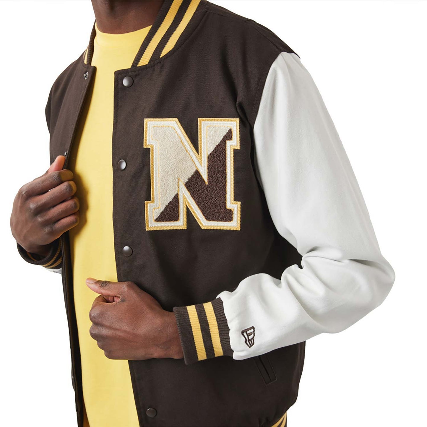 Giacca Varsity New Era Heritage Marrone