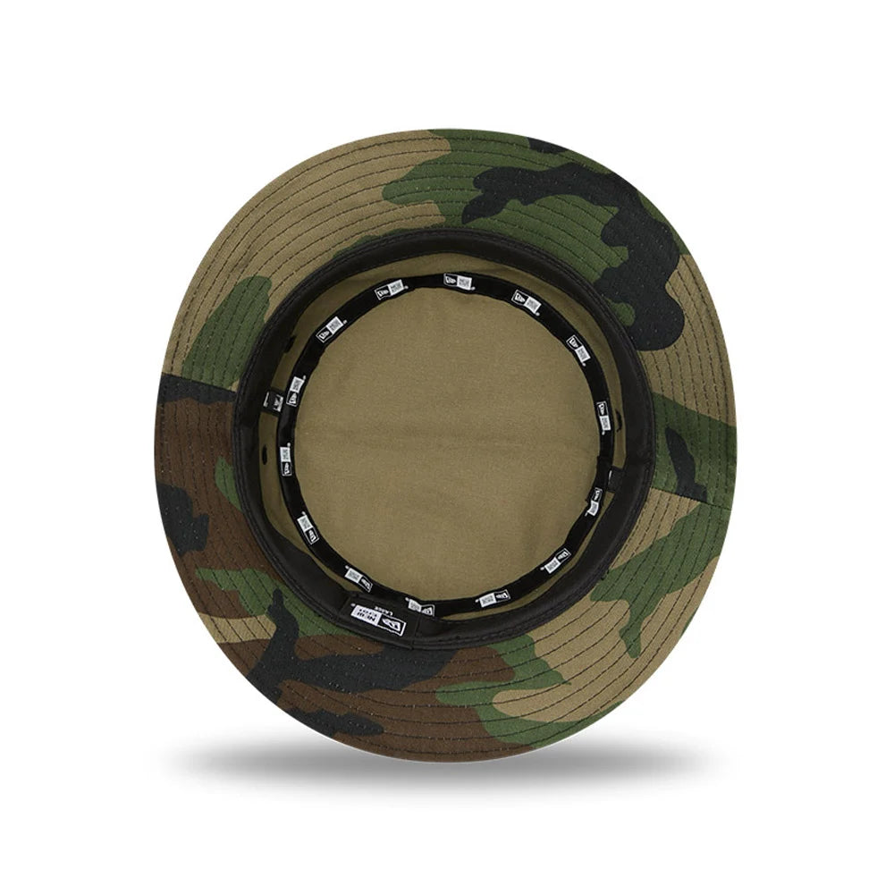 Bucket New Era camouflage verde