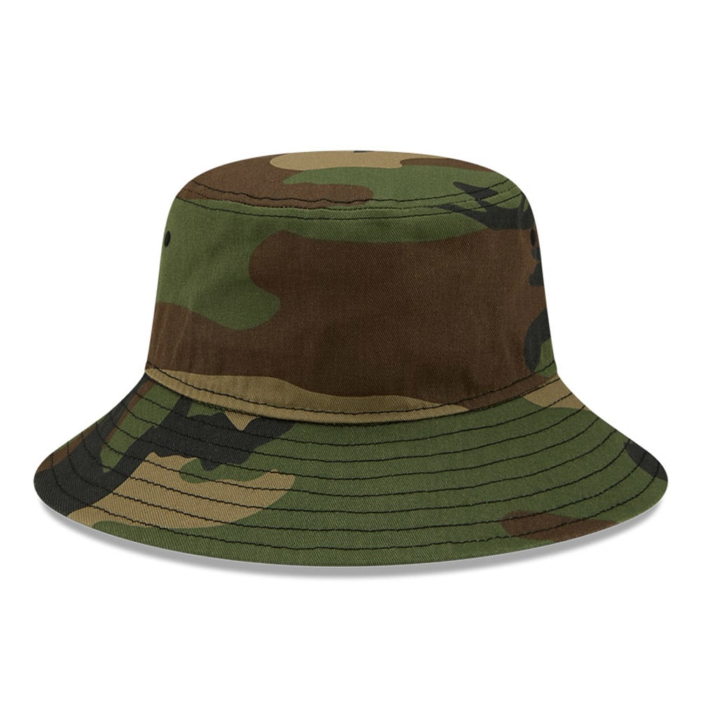 Bucket New Era camouflage verde