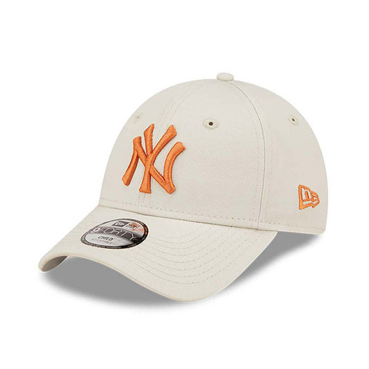 Cappellino 9FORTY Regolabile New York Yankees League Essential Panna