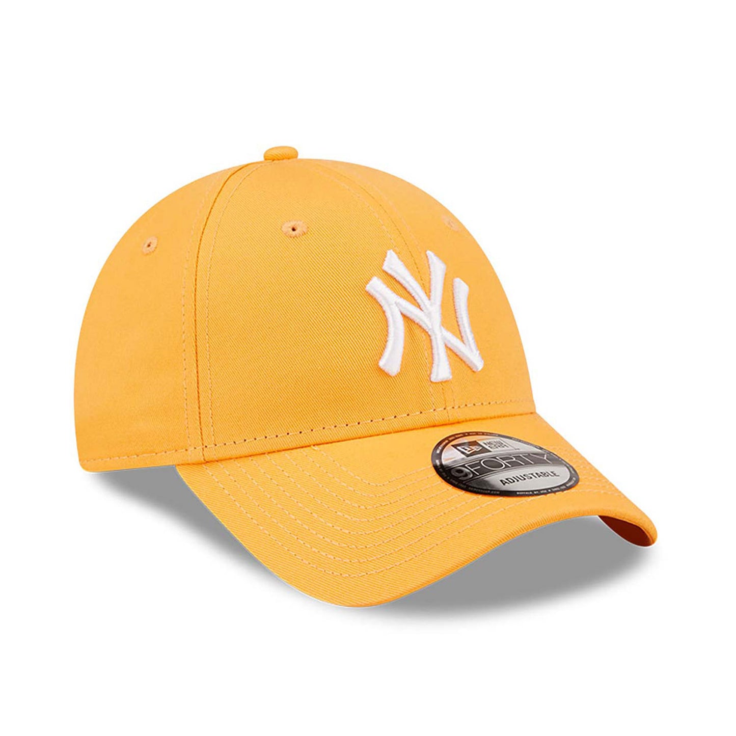 Cappellino 9FORTY Regolabile New York Yankees League Essential Arancione chiaro