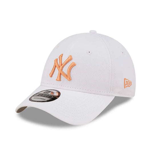 Cappellino 9FORTY Regolabile New York Yankees League Essential Bianc