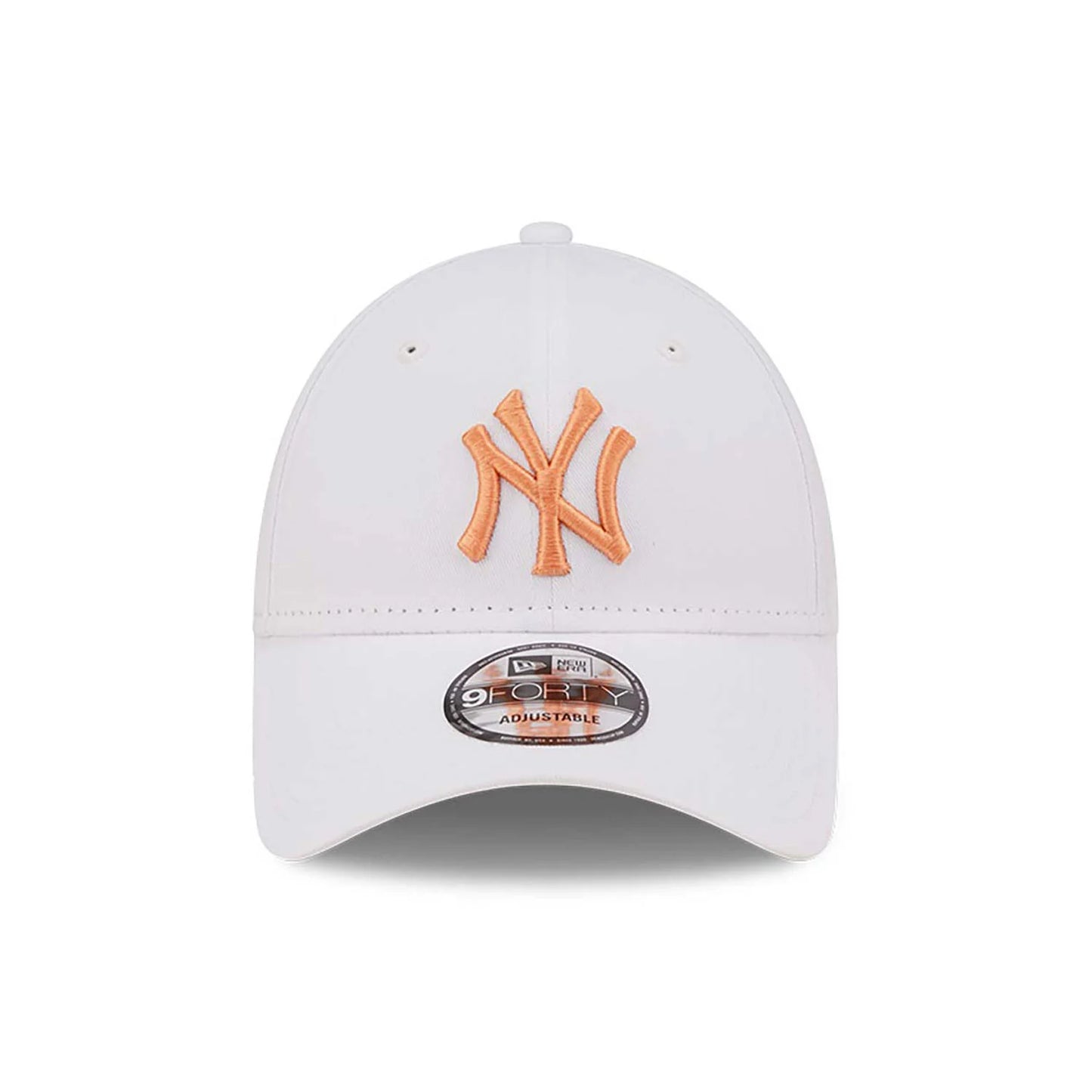 Cappellino 9FORTY Regolabile New York Yankees League Essential Bianc