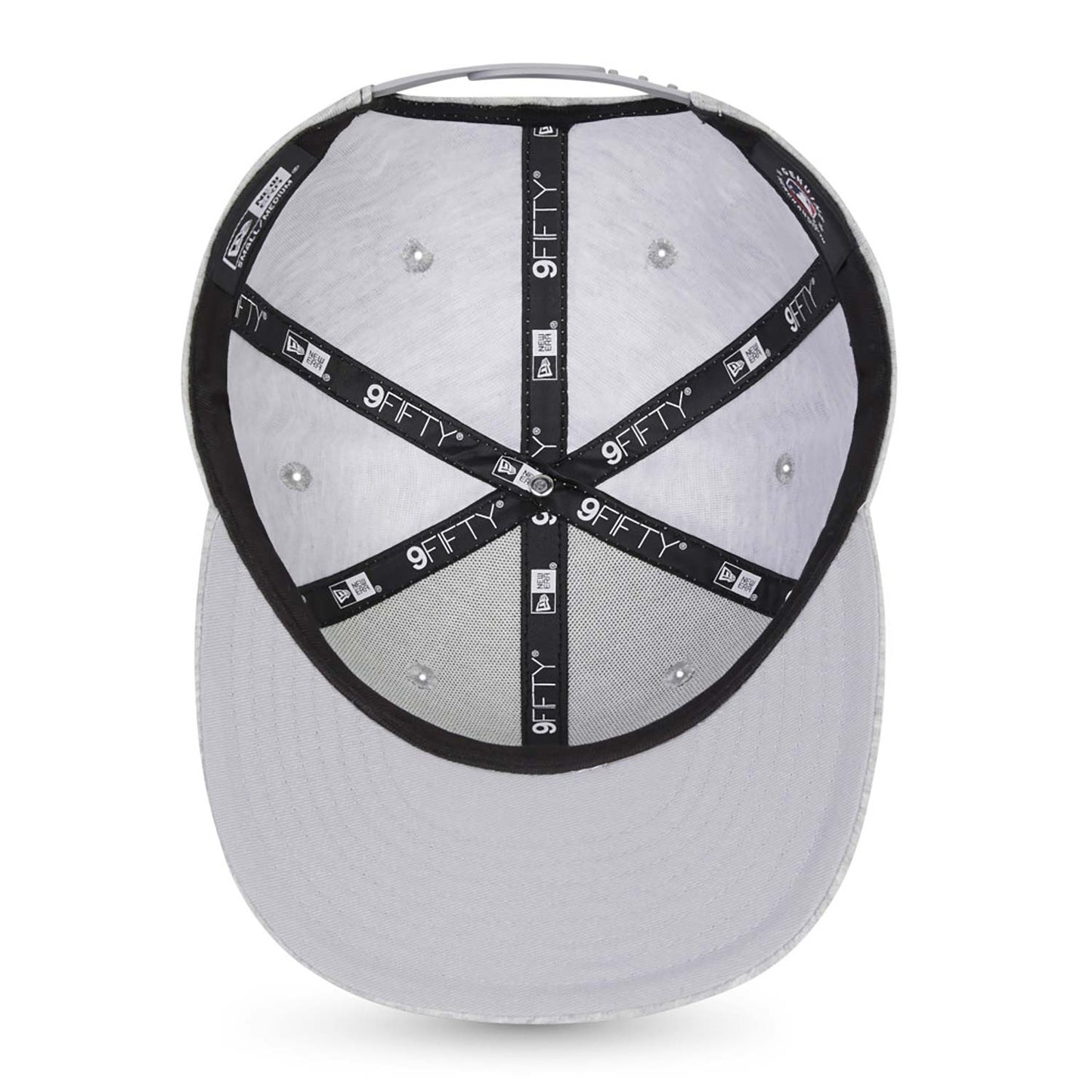 Cappellino 9FIFTY Snapback New York Yankees Jersey MLB Grigio chiaro