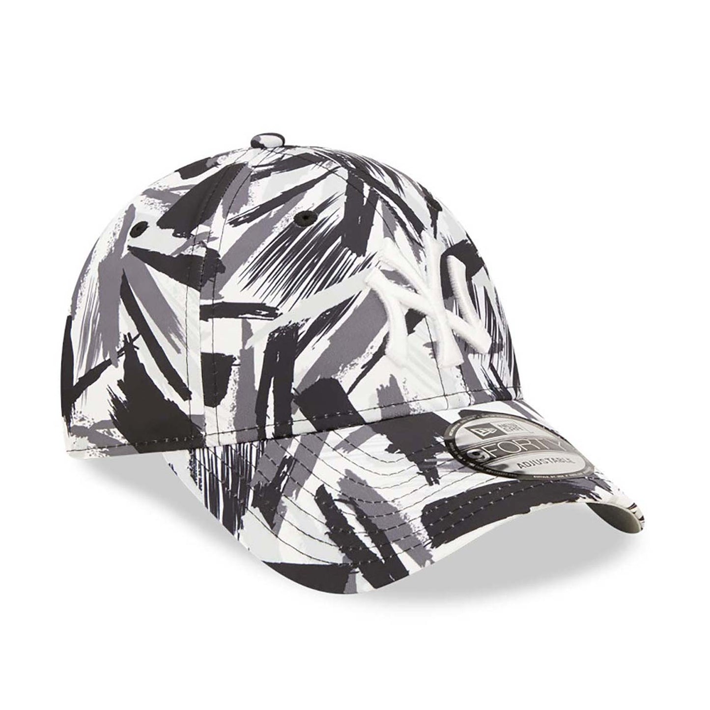 Cappellino 9FORTY Regolabile New York Yankees Painted Nero