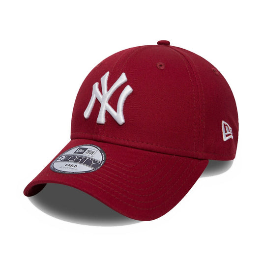 Cappellino 9FORTY Regolabile New York Yankees Kids rosso
