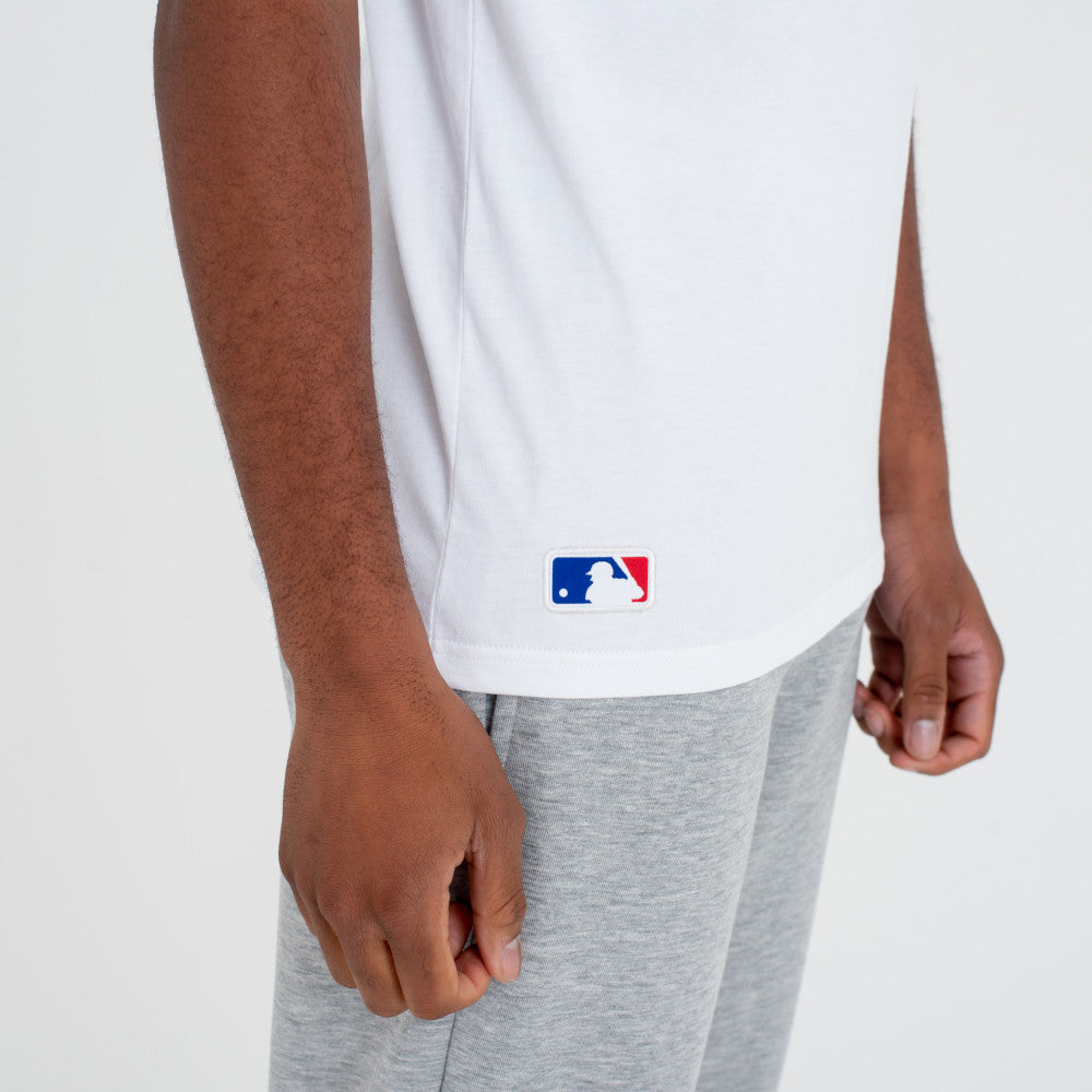 T-Shirt New York Yankees Team Logo Bianca