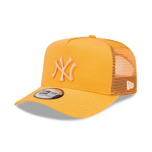 A-Frame Trucker New York Yankees Tonal Mesh Arancione
