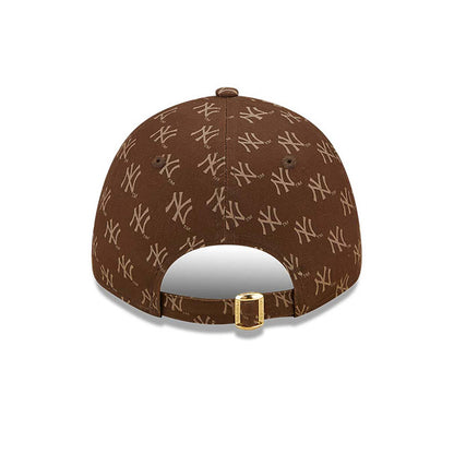 Cappellino 9FORTY Regolabile New York Yankees Monogram Donna Marrone