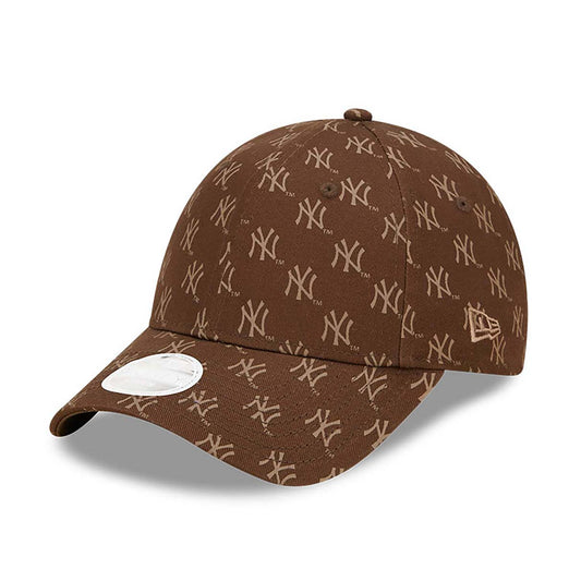 Cappellino 9FORTY Regolabile New York Yankees Monogram Donna Marrone