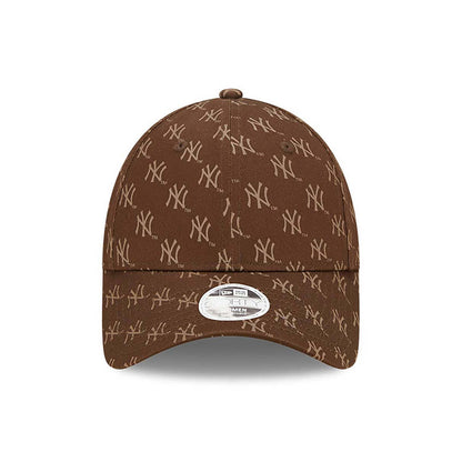 Cappellino 9FORTY Regolabile New York Yankees Monogram Donna Marrone
