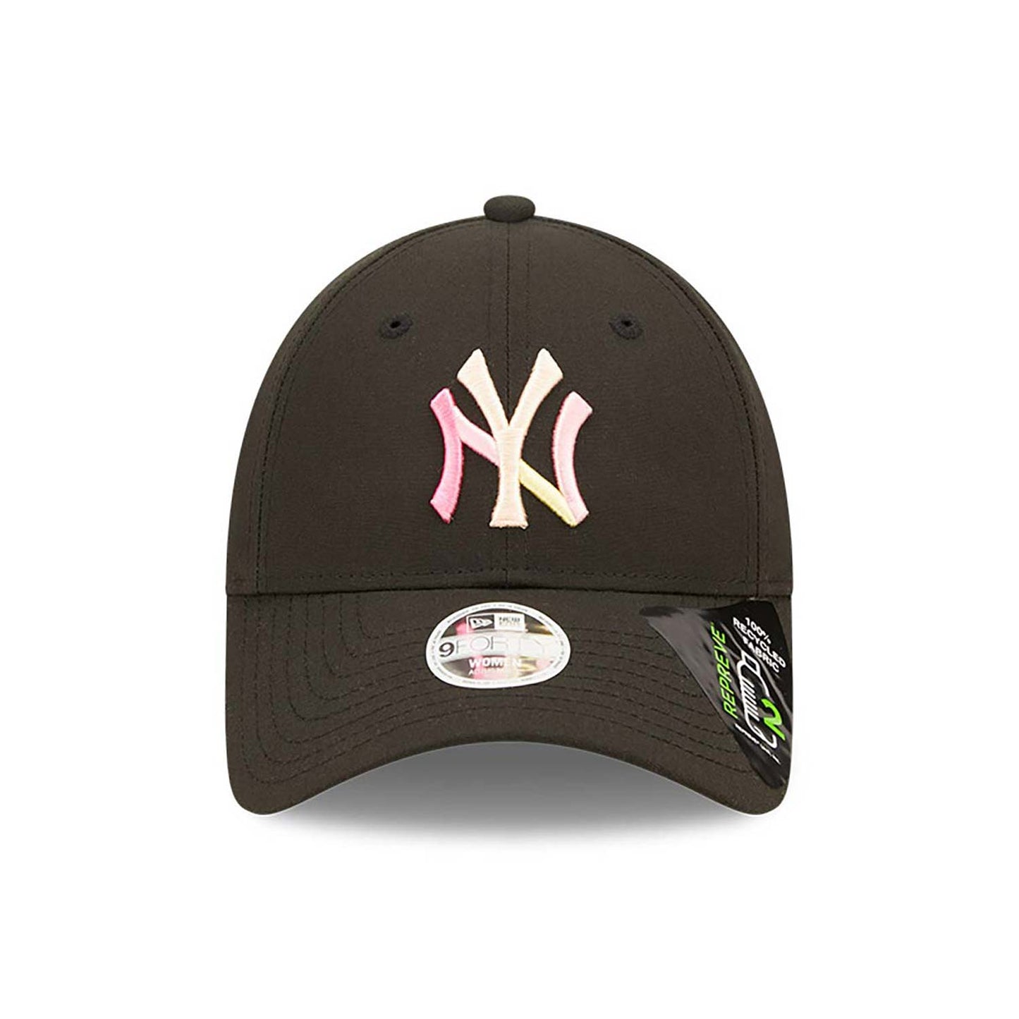 Cappellino 9FORTY Regolabile New York Yankees Repreve Block Logo Donna Nero