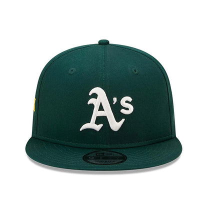 Cappellino 9FIFTY Snapback Oakland Athletics Team Side Patch Verde