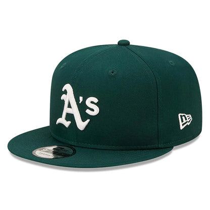 Cappellino 9FIFTY Snapback Oakland Athletics Team Side Patch Verde