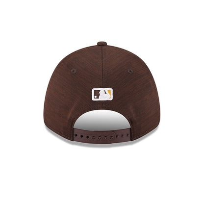Cappellino 9FORTY Regolabile San Diego Padres MLB Clubhouse marrone